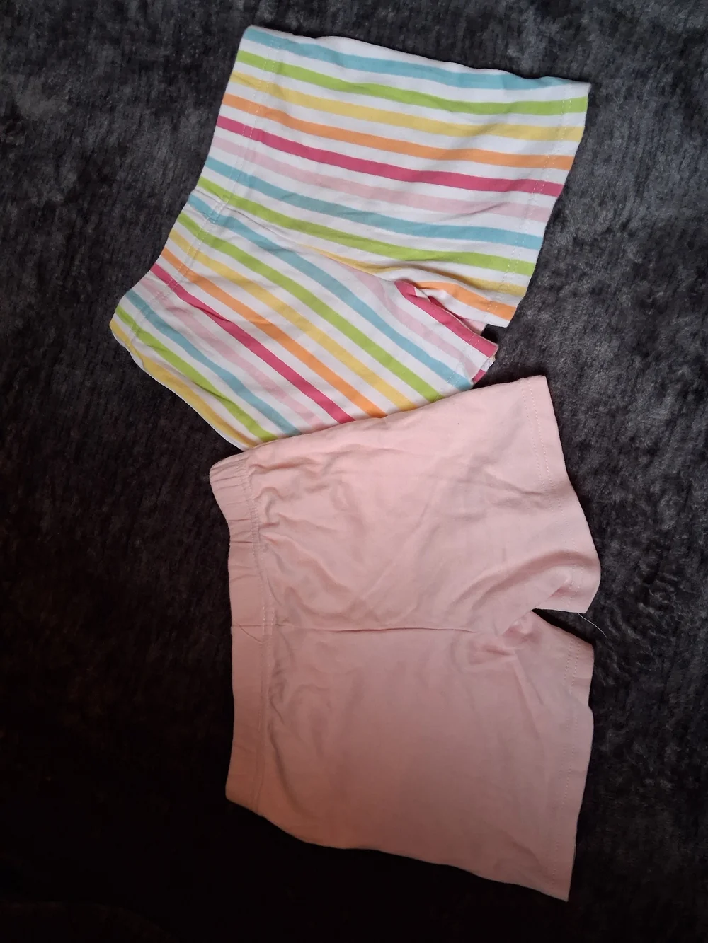 4pc Bundle/Lot 100% Cotton Shorts Girls 5T Multicolor